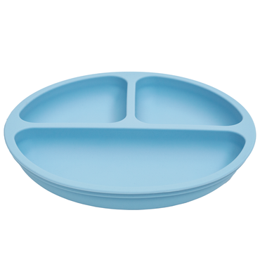 Pratinho em Silicone com Ventosa - Azul