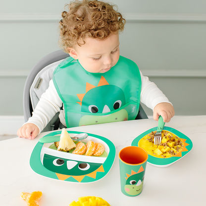 Babador com Bolso Buba Zoo - Dino