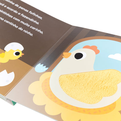Livrinho com Texturas, Conhecendo a Fazenda - Buba