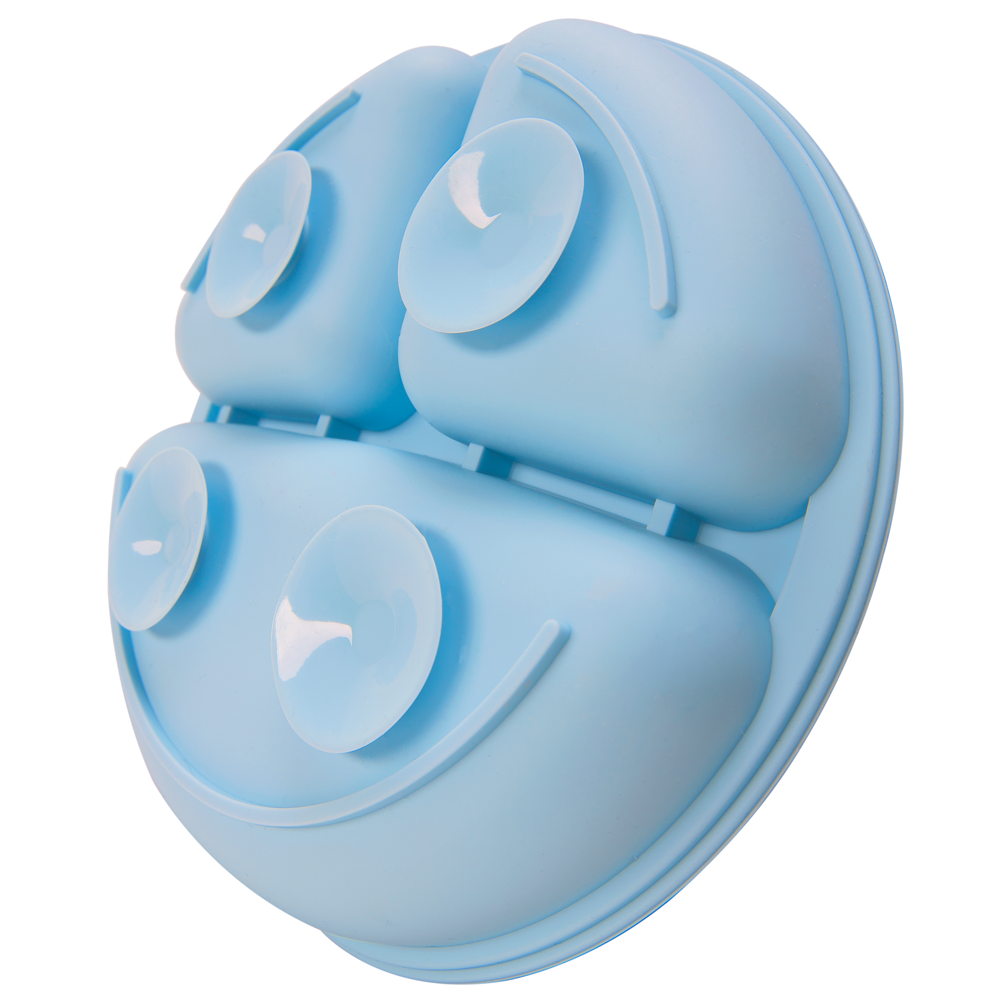 Pratinho em Silicone com Ventosa - Azul