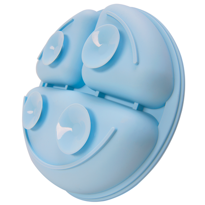 Pratinho em Silicone com Ventosa - Azul