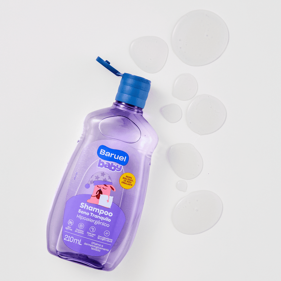 Shampoo Sono Tranquilo, 120ml - Baruel Baby