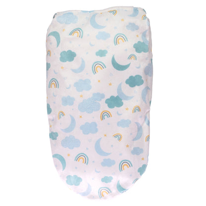 Saco de Dormir Super Soft Estampado, Azul - Buba