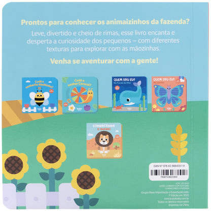 Livrinho com Texturas, Conhecendo a Fazenda - Buba