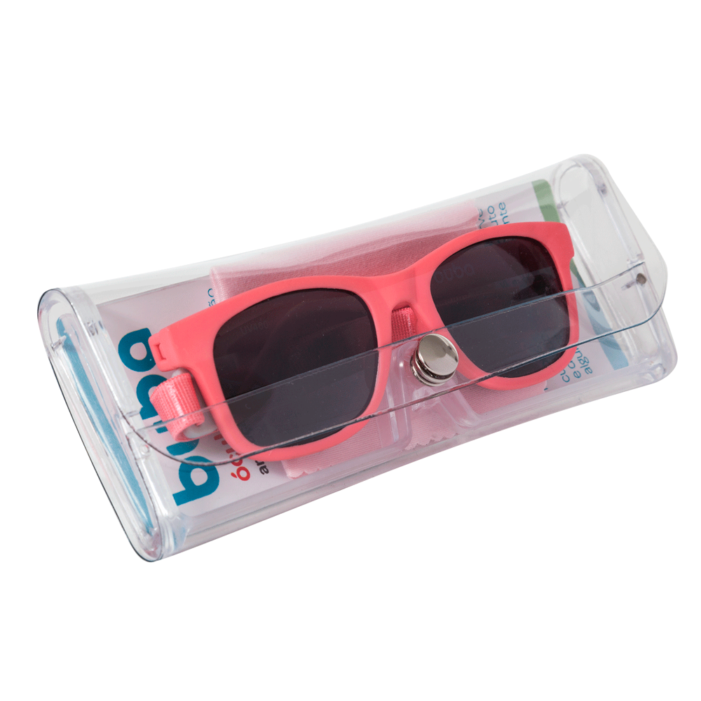 Oculos de Sol com Alça Rosa, P - Buba