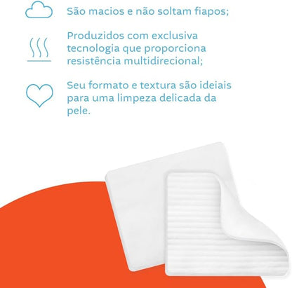 Algodao Quadrado com 100 unidades - Cremer