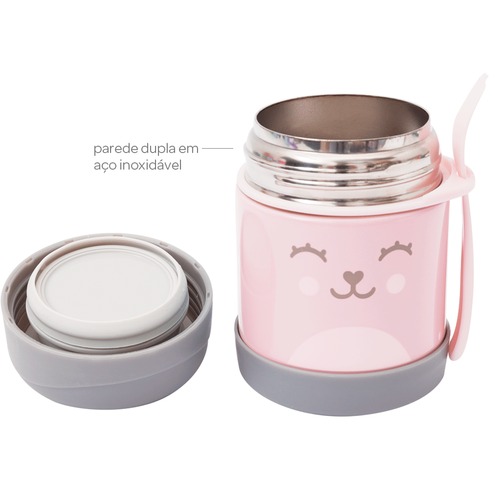 Pote Termico Gumy - Rosa