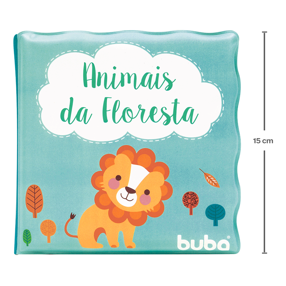 Livrinho de Banho - Animais da Floresta