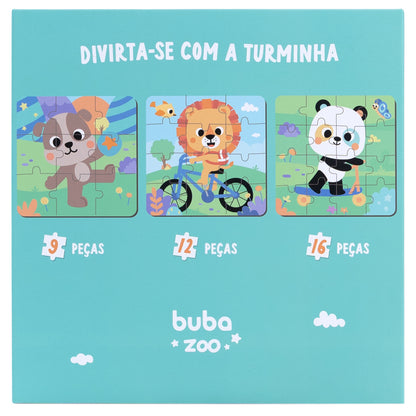 Quebra-Cabeça Magnetico, Buba Zoo - Buba