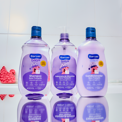 Sabonete Liquido Sono Tranquilo, 400ml - Baruel Baby