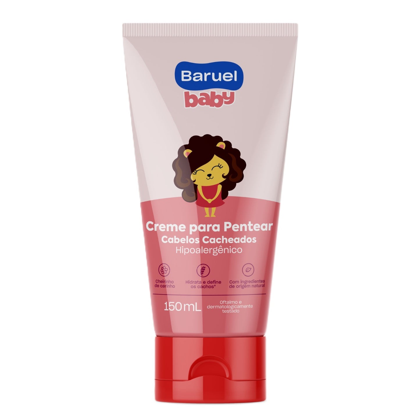 Creme para Pentear Cabelos Cacheados, 150ml - Baruel Baby