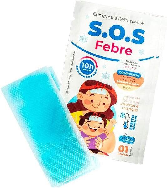 SOS Febre Adultos e Crianças (Alivio de Febre) com 4 unidades