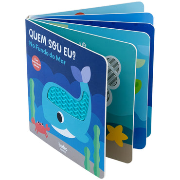 Livrinho com Texturas, Quem Sou Eu no Fundo do Mar - Buba