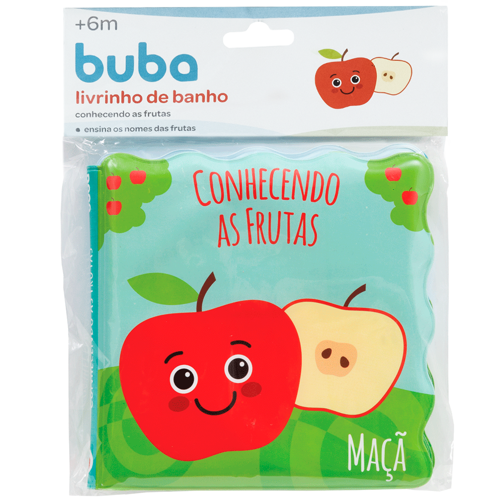 Livrinho de Banho, Conhecendo as Frutas - Buba