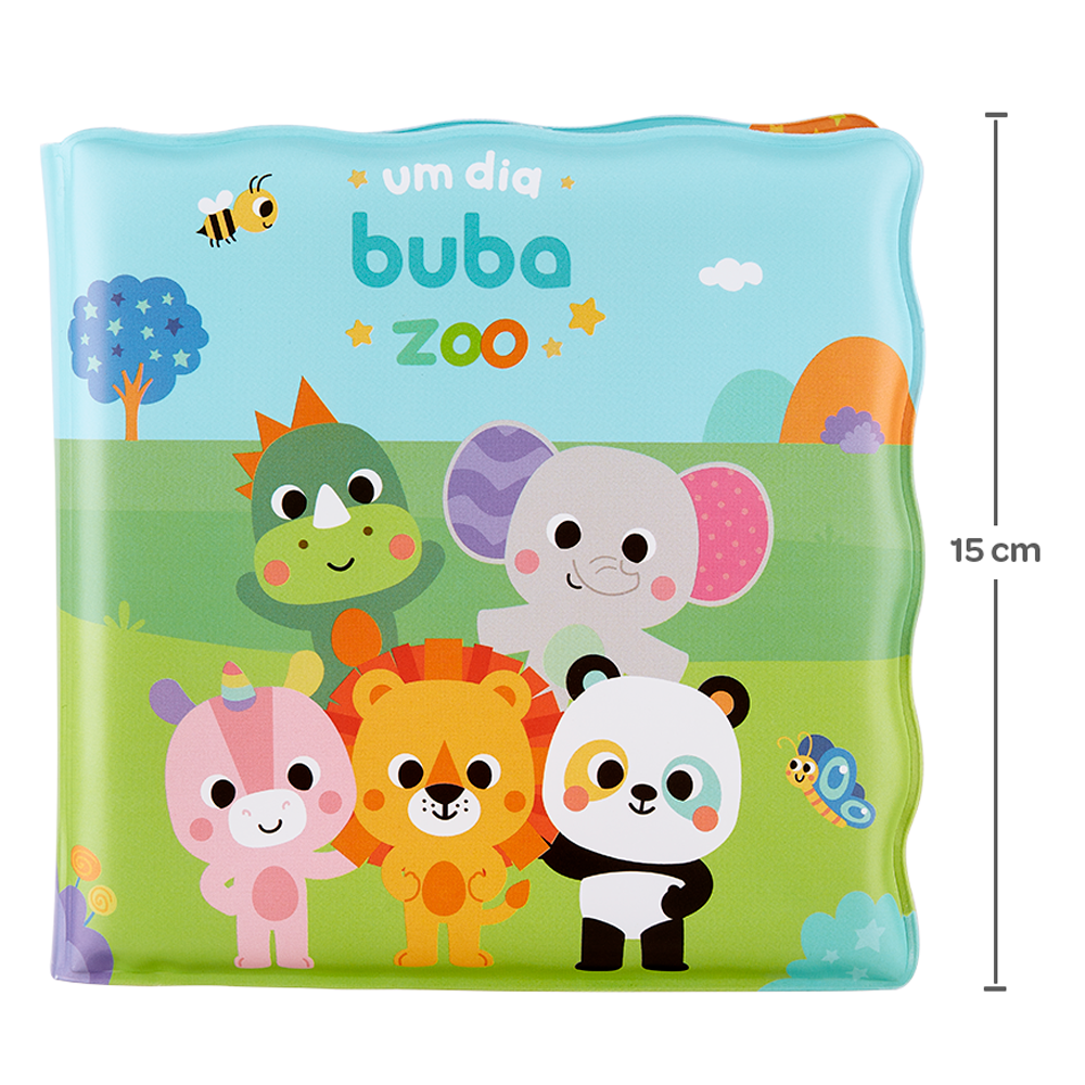 Livrinho de Banho - Buba Zoo
