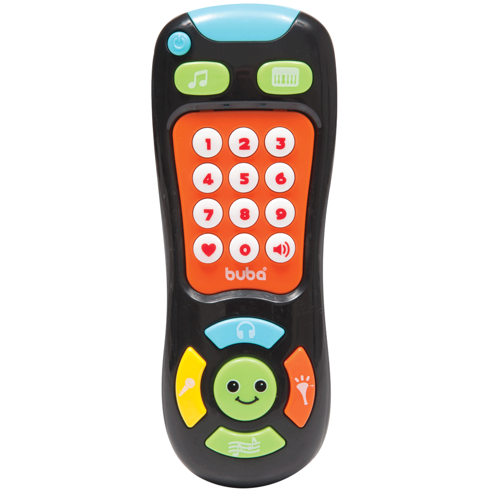 Controle Remoto Musical, Preto - Buba