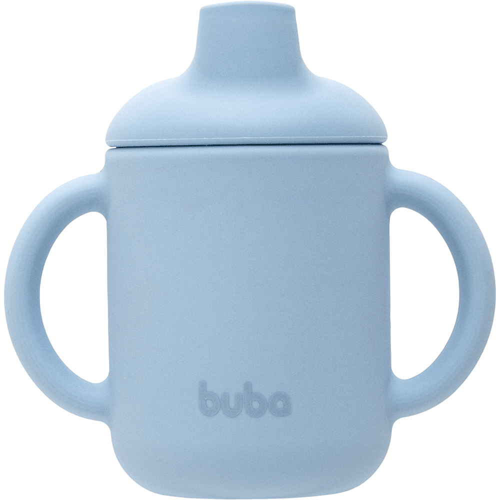 Copo de Silicone, Azul - Buba