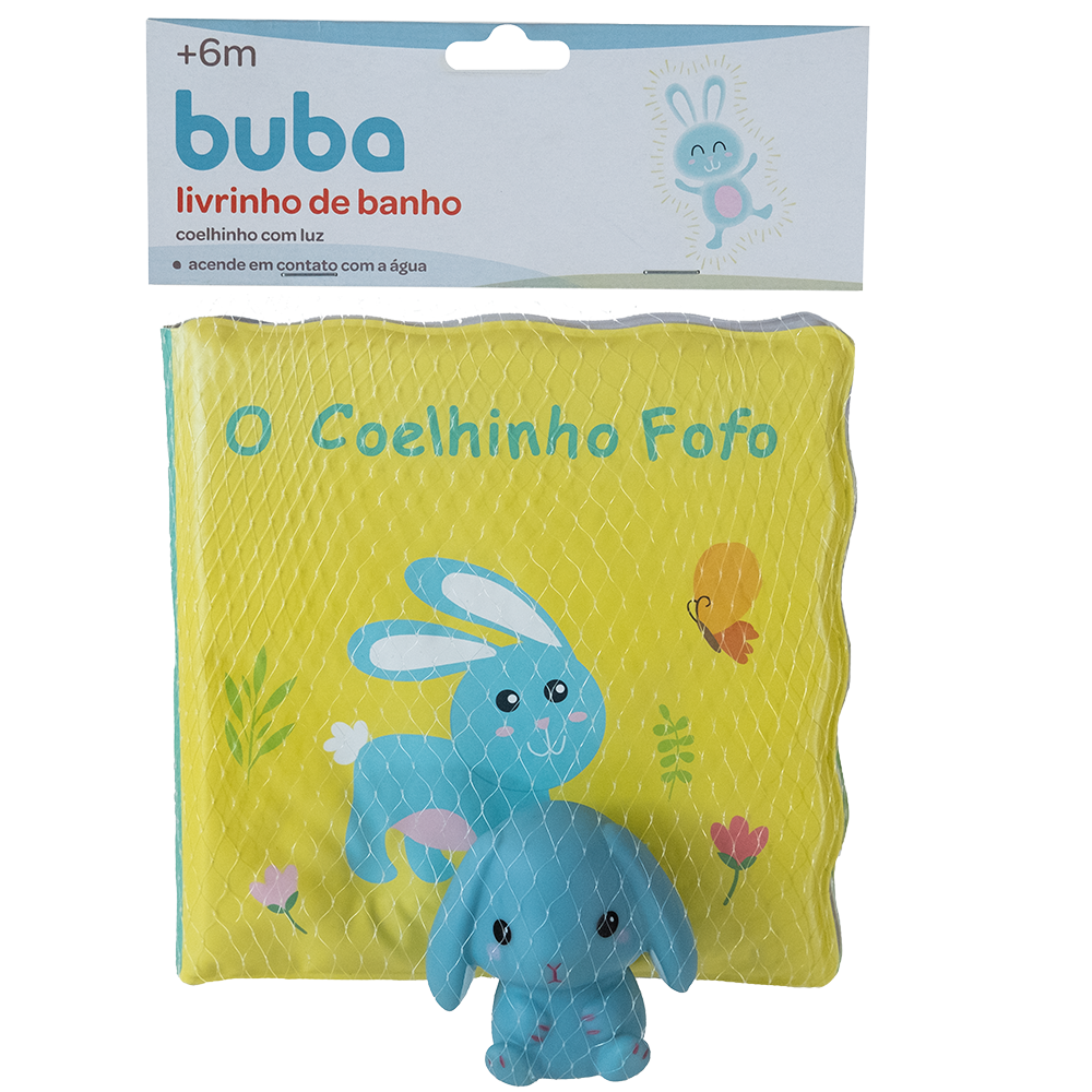 Livrinho de Banho, O Coelhinho Fofo + Coelhinho - Buba