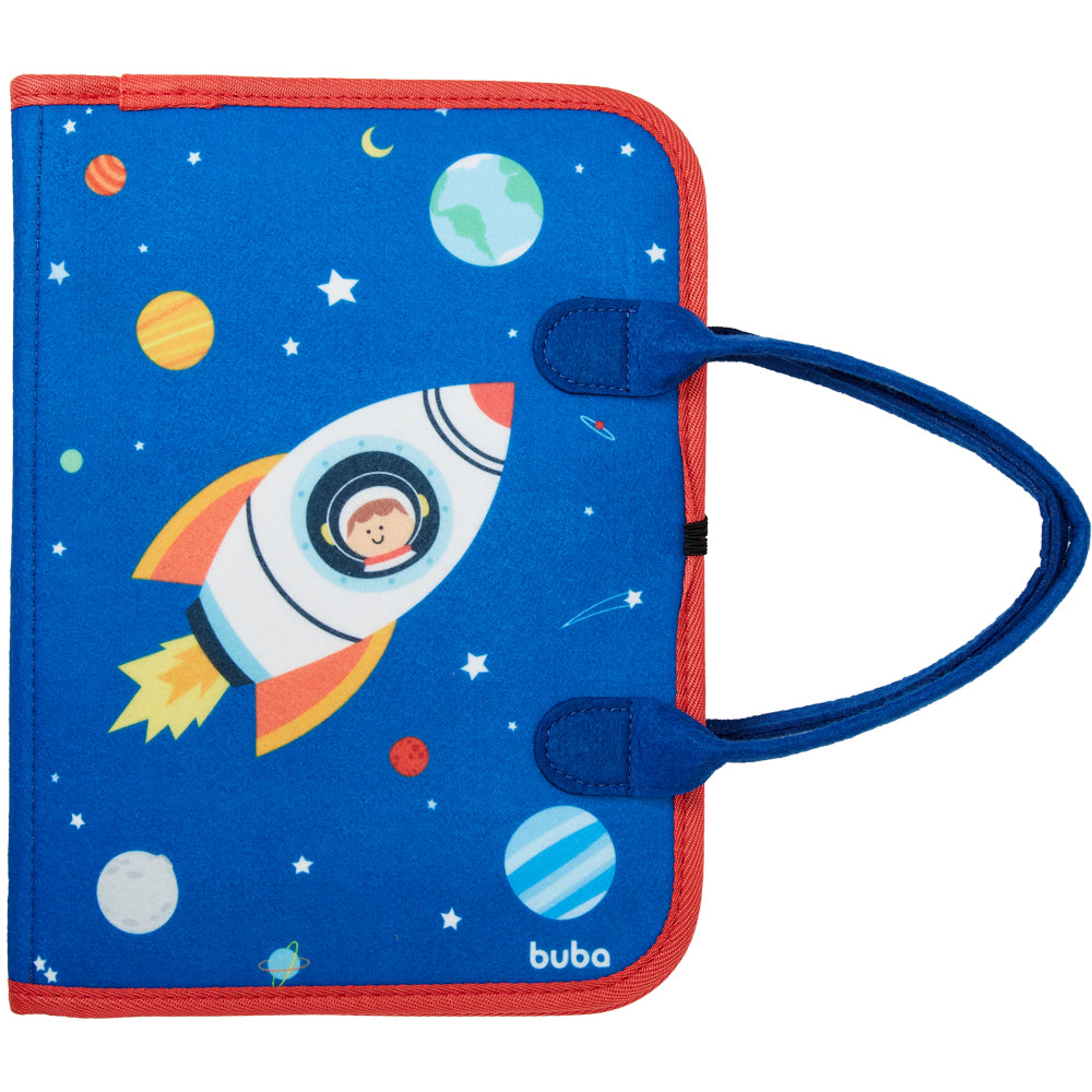 Livro de Atividades em Feltro, Astronauta - Buba