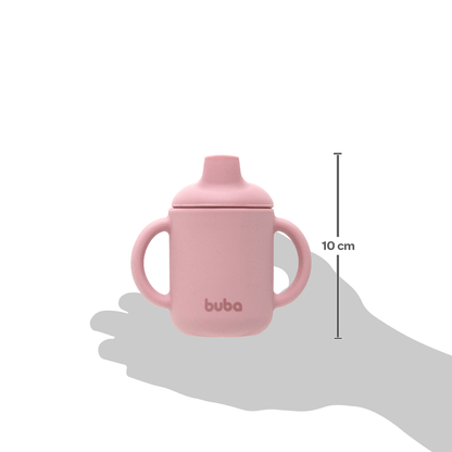 Copo de Silicone Buba - Rosa
