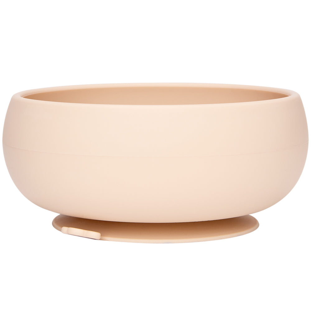 Bowl em Silicone com Ventosa Bege, Cloudy - Buba