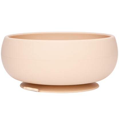 Bowl em Silicone com Ventosa Bege, Cloudy - Buba