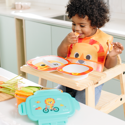 Babador com Bolso Buba Zoo - Leão