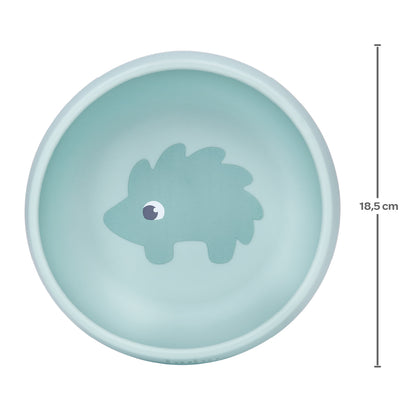 Bowl em Silicone com Ventosa Verde, Cloudy - Buba