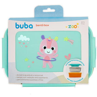 Bento Box Buba Zoo - Unicórnio