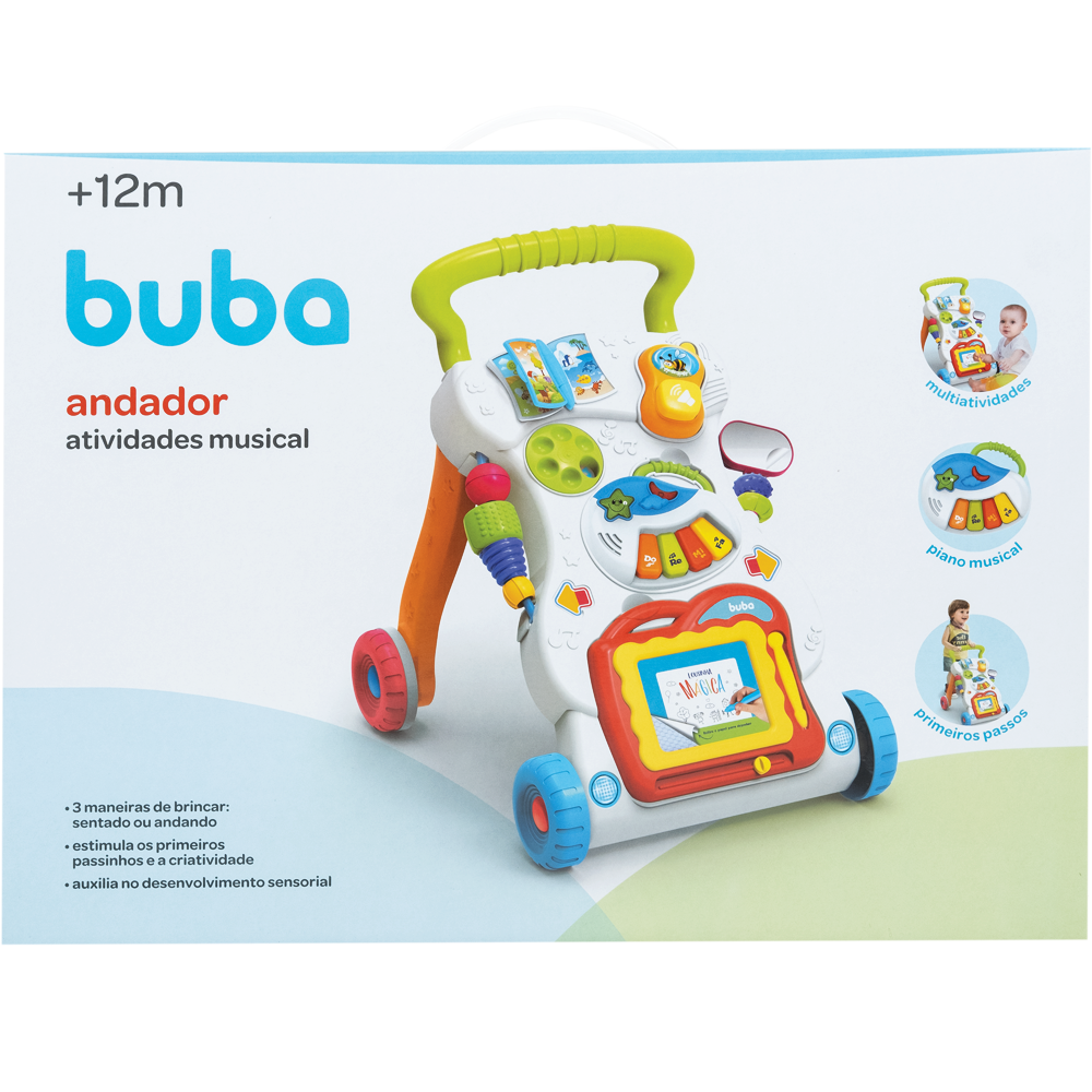 Andador Atividades Musical - Buba
