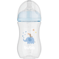 Mamadeira Easy Flow Elefante Azul, 270ml, Anticolica - Buba