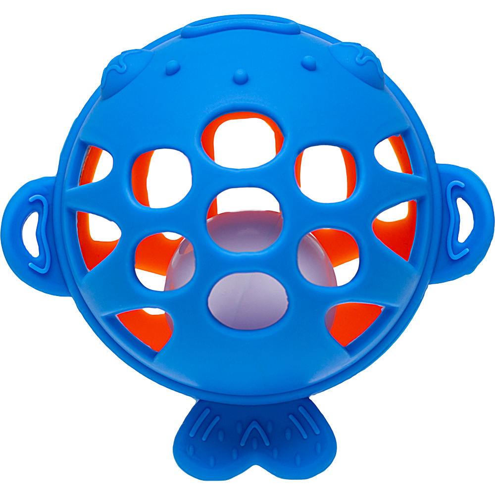 Mordedor Baleia Azul em Silicone - Buba