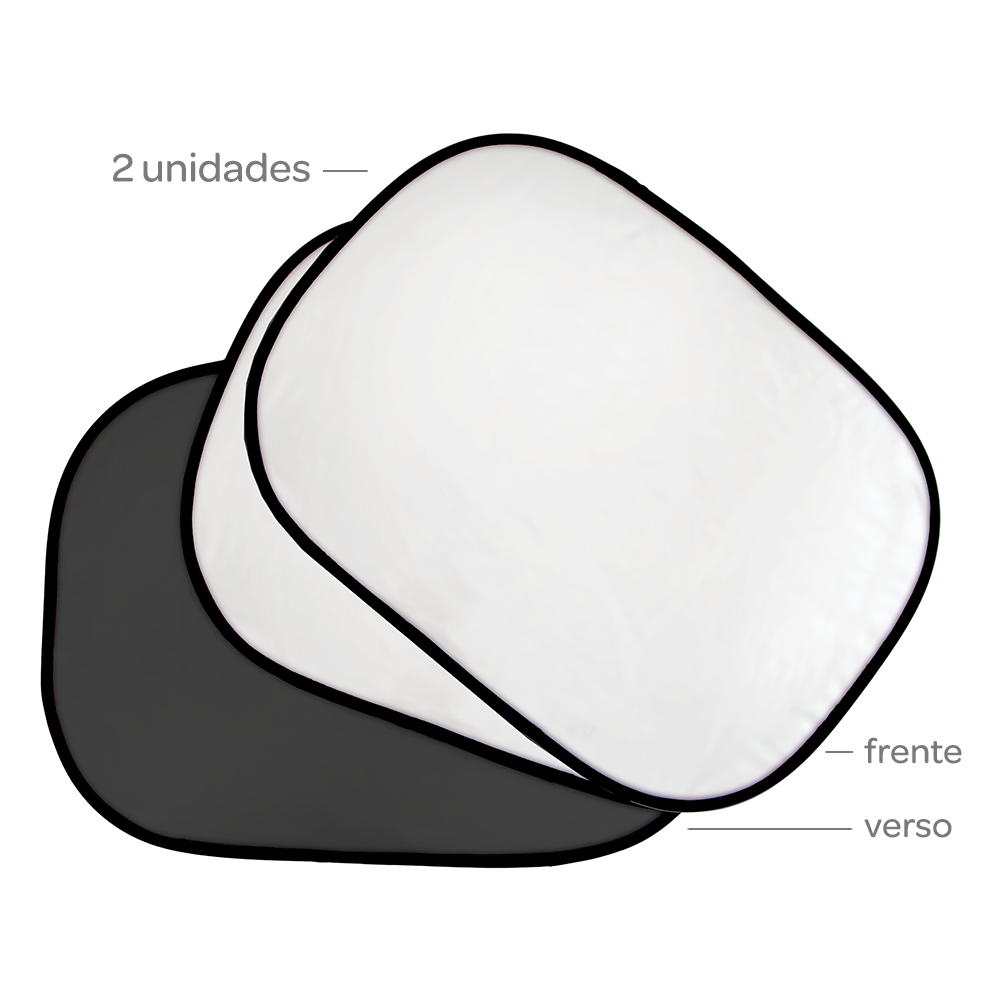 Kit 2 Protetores Solares para Carro Blackout - Buba
