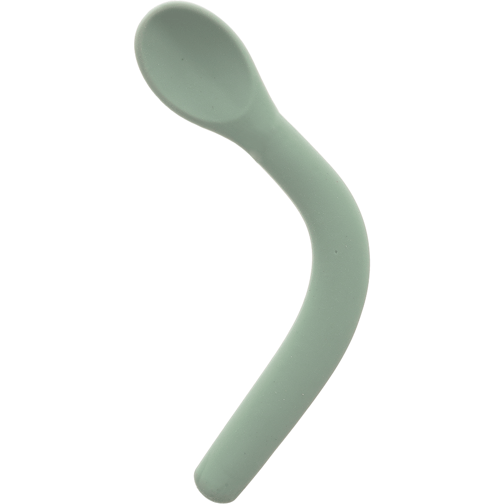 Colher Flexivel em Silicone - Verde