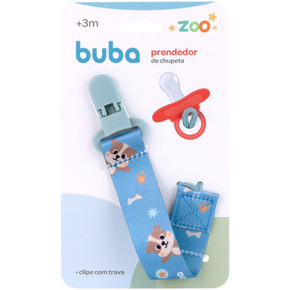 Prendedor de Chupeta, Buba Zoo Cachorro - Buba