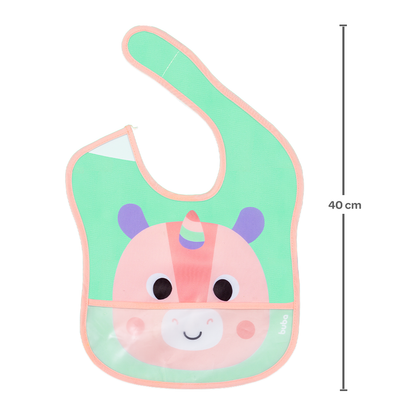 Babador com Bolso Buba Zoo - Unicórnio