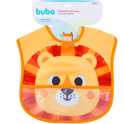 Babador com Bolso Buba Zoo - Leão