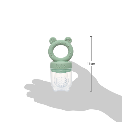 Porta-Frutinhas em Silicone Ursinho Verde - Buba
