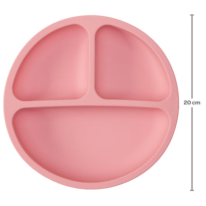Kit Alimentação em Silicone - Rosa