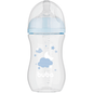 Mamadeira Easy Flow Nuvem Azul, 270ml, Anticolica - Buba