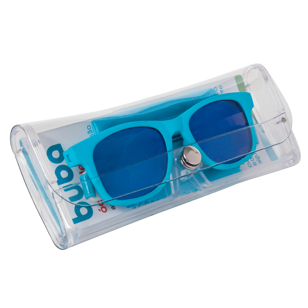 Oculos de Sol com Alça Azul - P