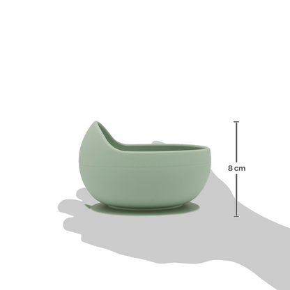 Bowl em Silicone com Ventosa - Verde