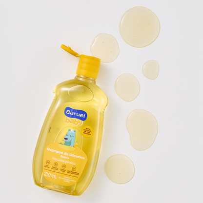 Shampoo Suave, 120ml - Baruel Baby