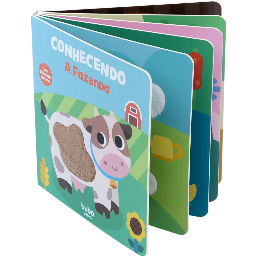 Livrinho com Texturas, Conhecendo a Fazenda - Buba