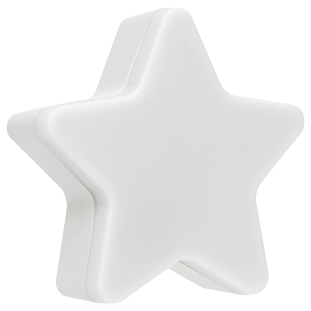 Luz Noturna LED com Sensor - Estrela