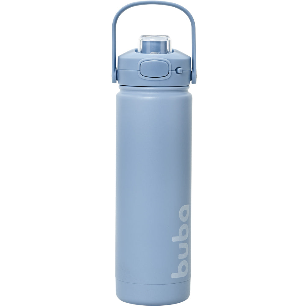 Copo Termico Parede Dupla, 600ml, Azul - Buba