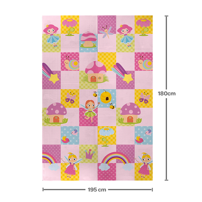 Tapete Dobrável 1,80 x 1,20 metros, Fadinha - Buba