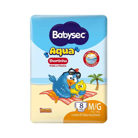 Fralda para Piscina M/G com 8 un - Babysec Aqua