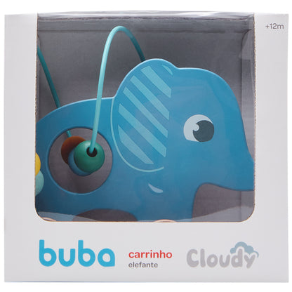 Carrinho Elefante Aramado, Cloudy - Buba