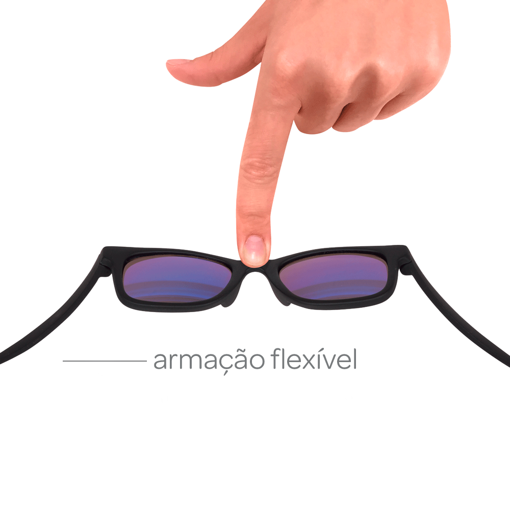 Oculos de Sol com Alça Preto - P